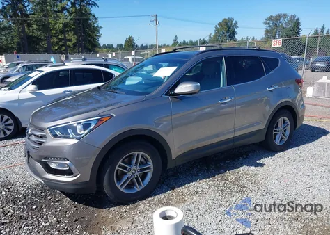 2017 Hyundai Santa Fe Sport 2.4L from USA, damaged, VIN 5XYZUDLB6HG447700